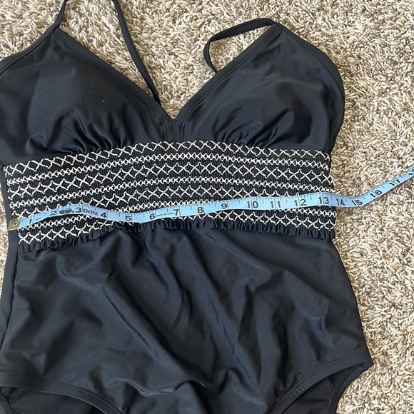 Kona Sol One Piece Swim Suit Black Size Large - Picture 11 of 15